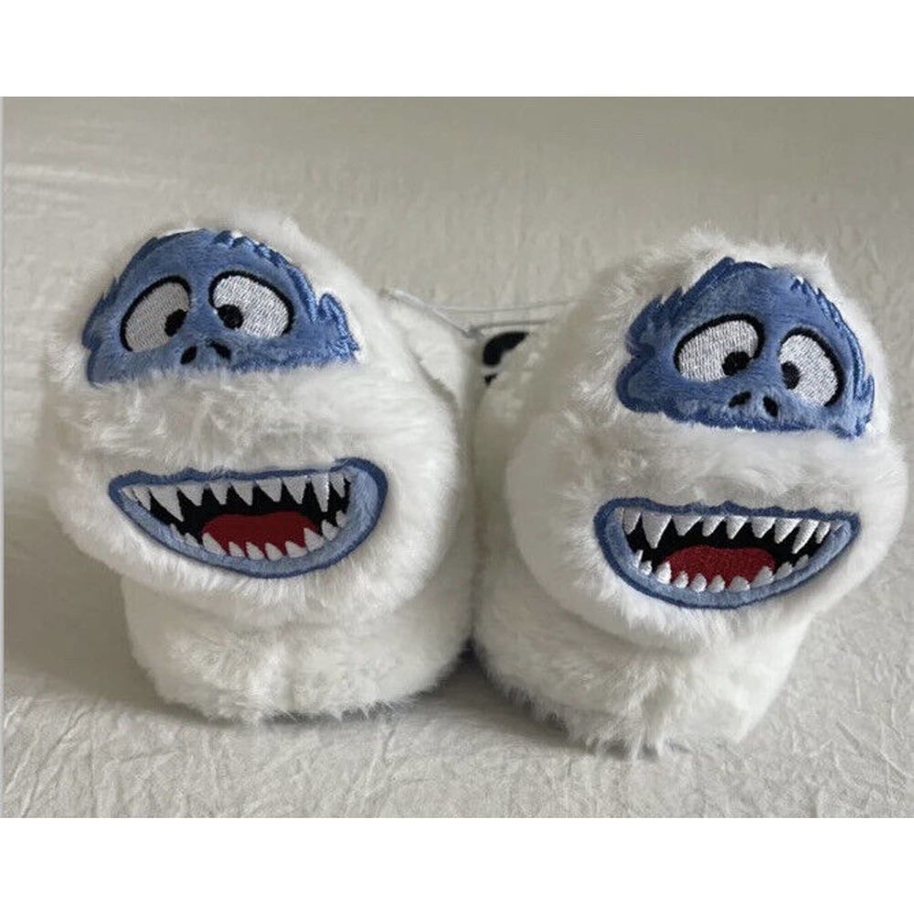 Abominable Snowman Slippers White Rudolph Toddler Sizes 2 NWT